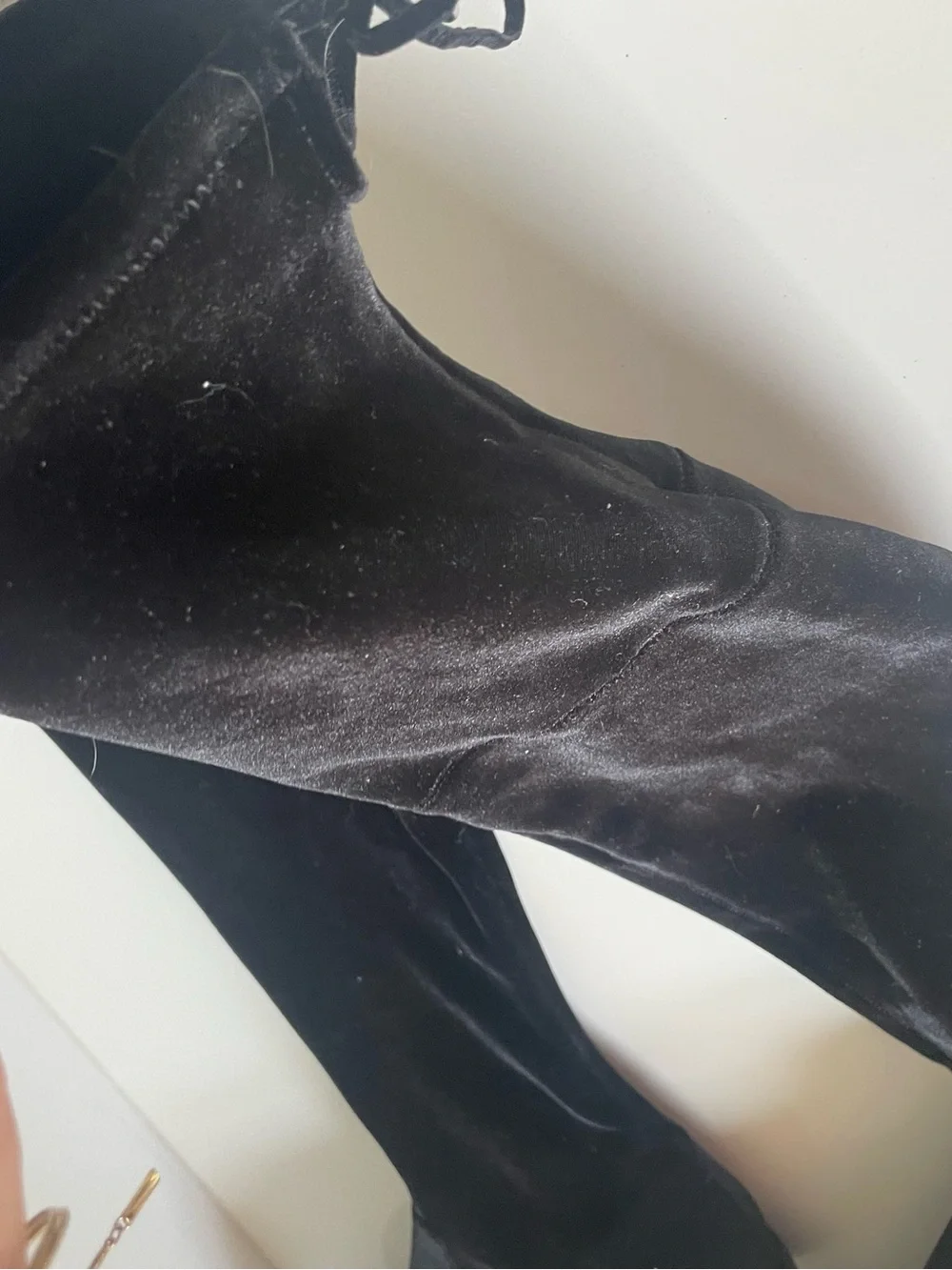 Marc Fisher black velour